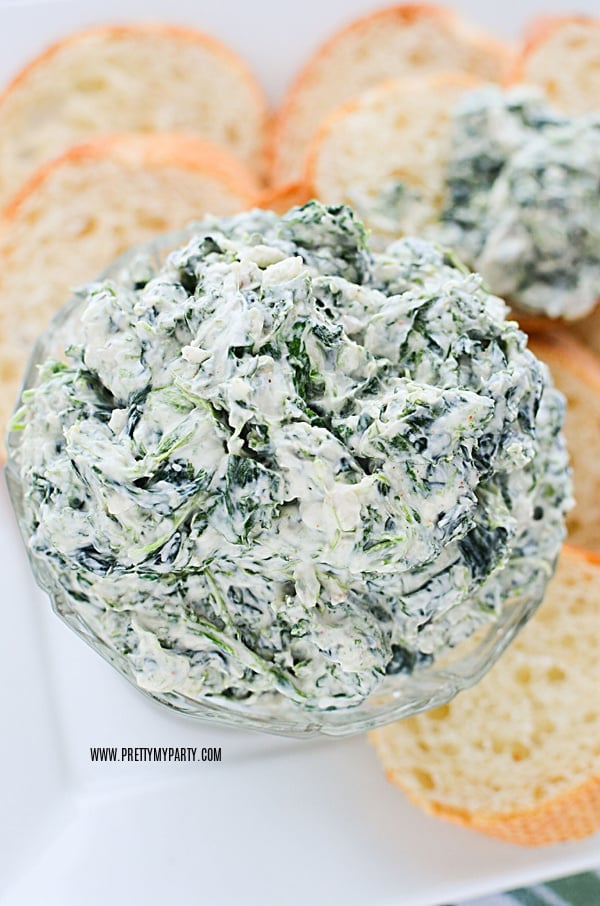Best Spinach Dip Recipe on Pretty My Party