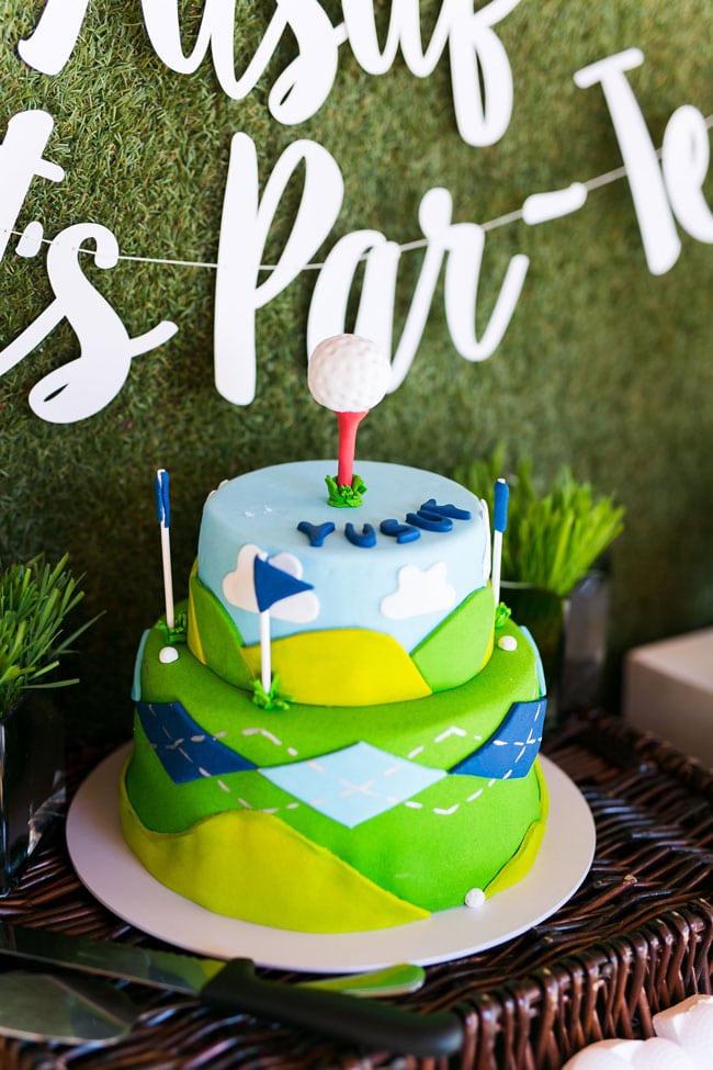 Golf Birthday Cake - Birthday Cakes For Boys on Pretty My Party