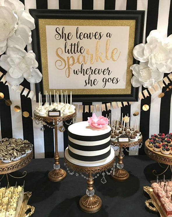 Kate Spade Sweet 16 Theme - Sweet 16 Party Ideas and Themes