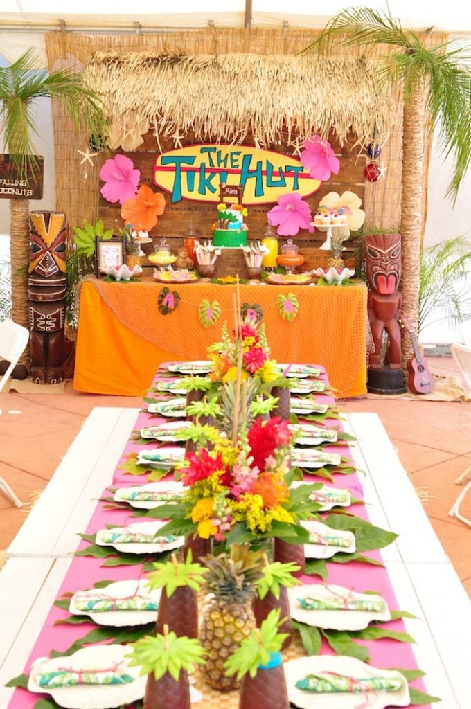 Tiki Hut Luau Party