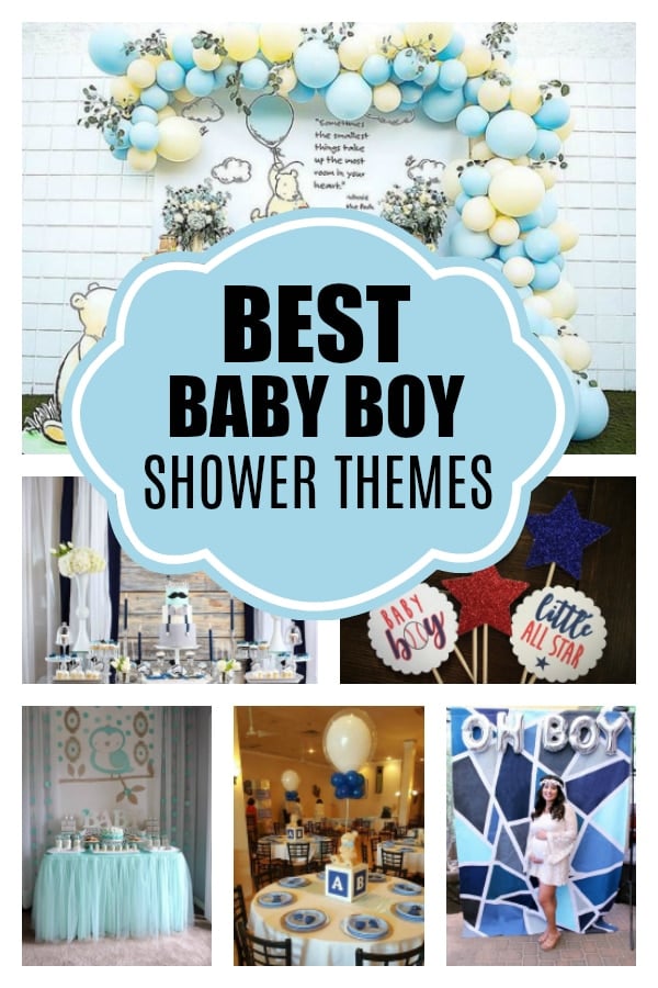 fall baby shower themes for a boy