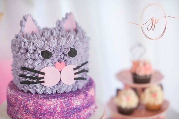 Cat Birthday Cake - Awesome Birthday Cakes For Girls on Pretty My Party