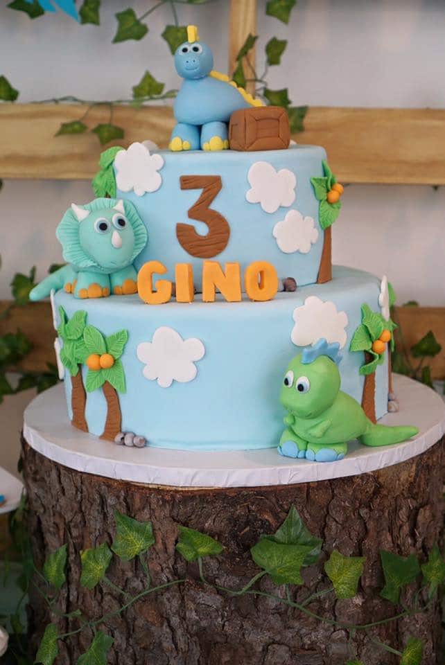 Dinosaur Birthday Cake - Birthday Cakes For Boys on Pretty My Party