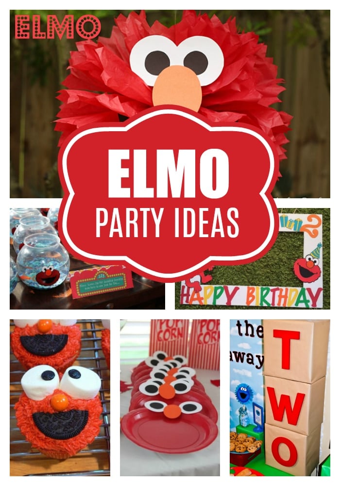 Elmo Birthday Party Ideas - Pretty My Party