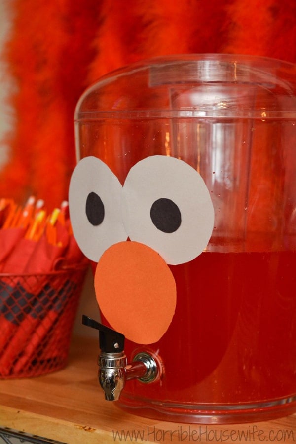 Elmo Punch - Elmo Party Ideas
