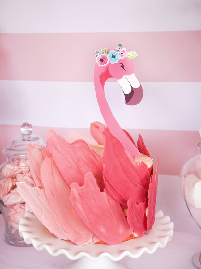 Flamingo Birthday Cake - Awesome Birthday Cakes For Girls on Pretty My Party