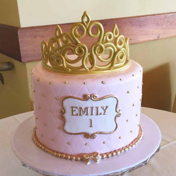 Princess Cake With Crown
