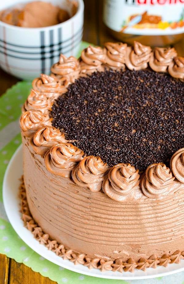 Nutella Chocolate Cake - Best Birthday Cake Recipe Ideas