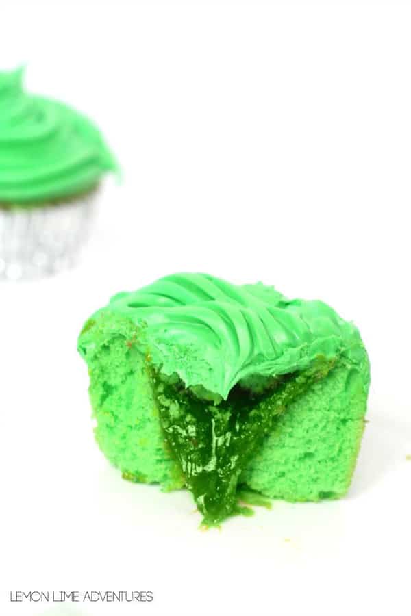 Green Slime Cupcakes - Ghostbusters Party Ideas