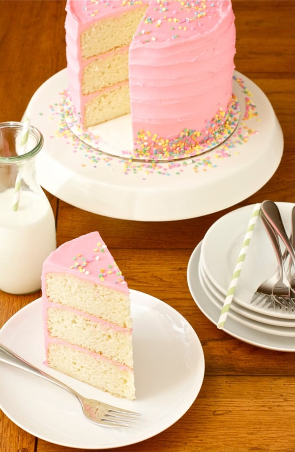 Pink Vanilla Bean Cake - Best Birthday Cake Recipe Ideas