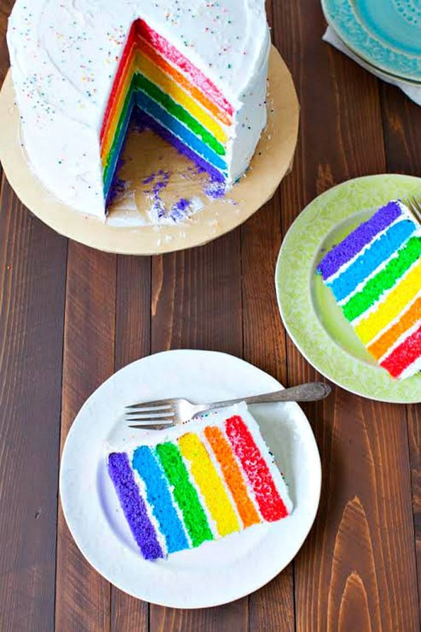 Rainbow Birthday Cake - Best Birthday Cake Recipe Ideas