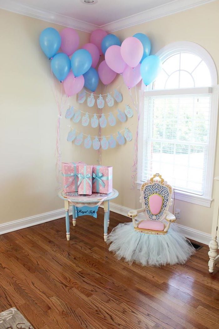 Cinderella's Royal Corner with princess chair