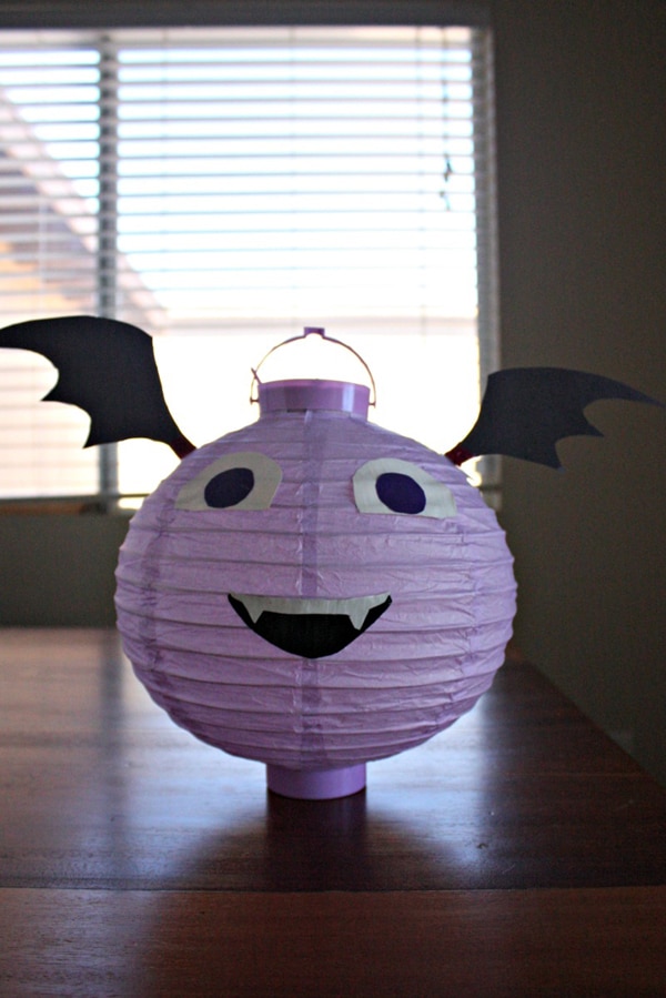 DIY Vampirina Paper Lantern Craft Party Decoration - Vampirina Party Ideas