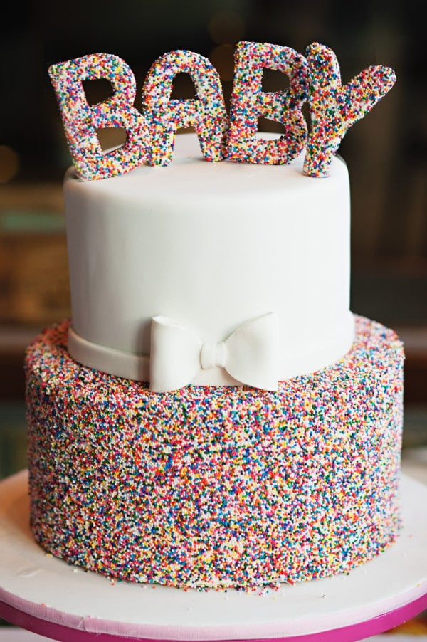 Sprinkle Baby Shower Cake - Best Baby Sprinkle Ideas