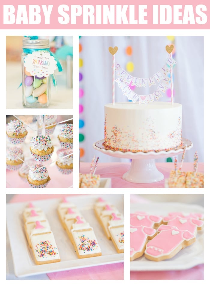 Baby Sprinkle Ideas on Pretty My Party