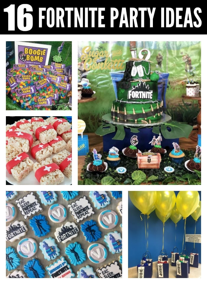 16 Epic Fortnite Party Ideas on Pretty My Party