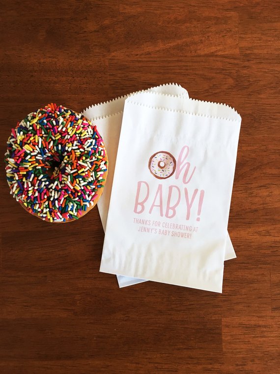 Donut Baby Shower Decorations, Baby Sprinkle Decorations Sprinkled