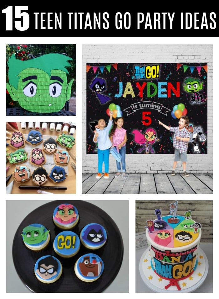 15 Awesome Teen Titans Go Birthday Party Ideas on Pretty My Party