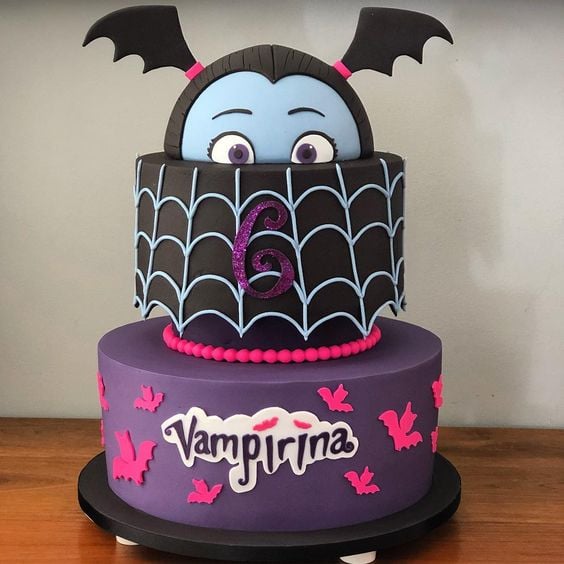 Vampirina Cake - Vampirina Birthday Party Ideas