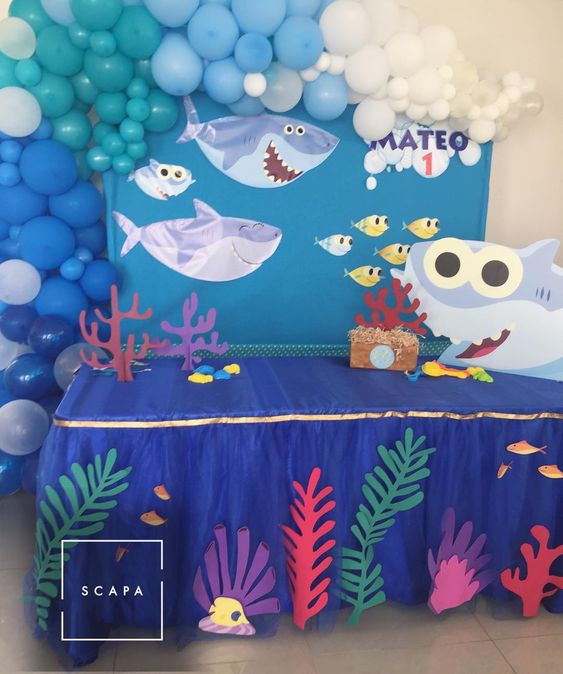 17 Cute Baby Shark Party Ideas - Pretty My Party