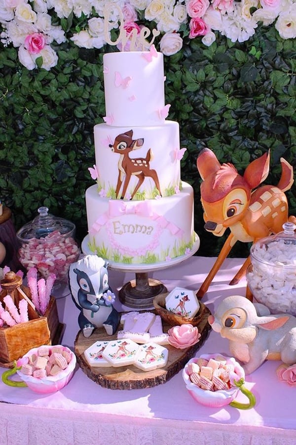 Gorgeous Bambi 1st Birthday Party - Pretty My Party