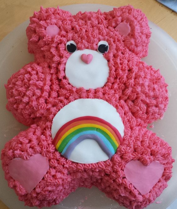 Birthday Care Bear Cupcake Bear 