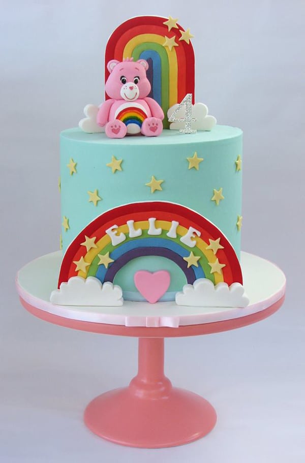 Birthday Care Bear Cupcake Bear 