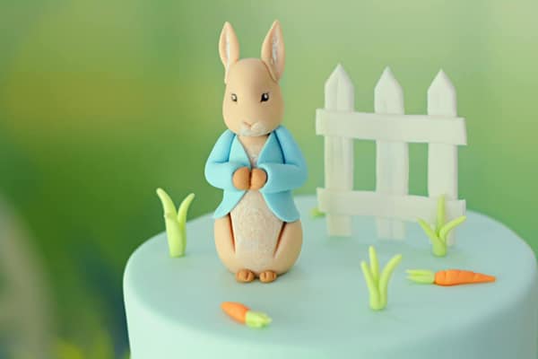 Peter Rabbit Cake Topper on Pretty My Party