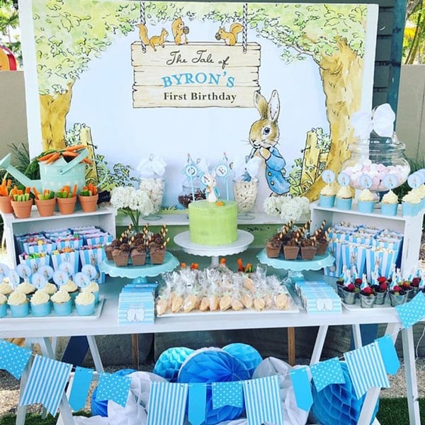 Peter Rabbit Birthday Party Decorations