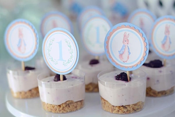 Peter Rabbit Party Food on Pretty My Party