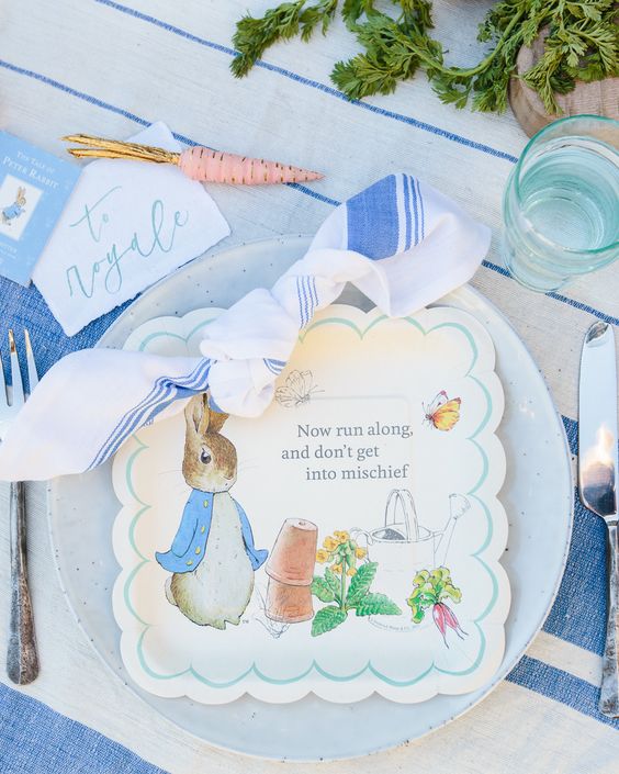 Peter Rabbit Party Theme - The Well Dressed Table