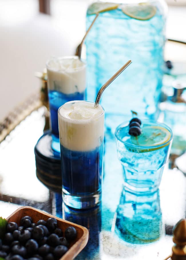  Blue Mother's Day Party Drink