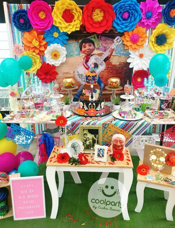Coco Party Dessert Table