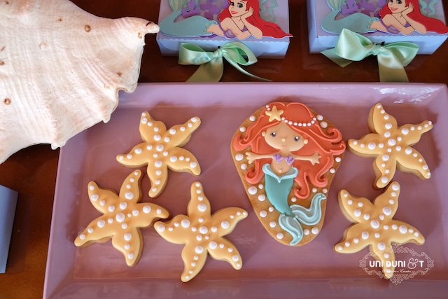 Little Mermaid Cookies