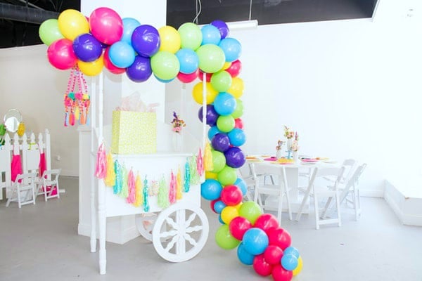 Colorful Balloon Garland