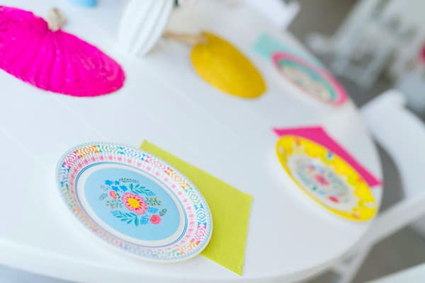Colorful Fiesta Party Plates