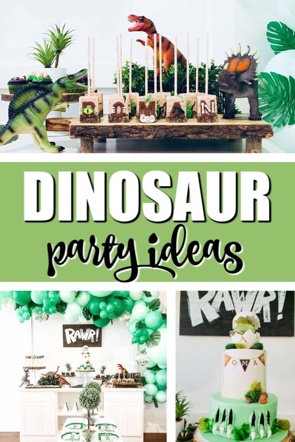 Party Like A Dinosaur Theme on Pretty My Party