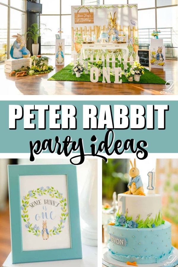 Peter Rabbit Party on Pretty My Party