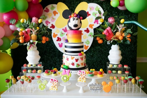 ○ Thème Minnie, saveur génoise - La GourmandiZz Celoushh