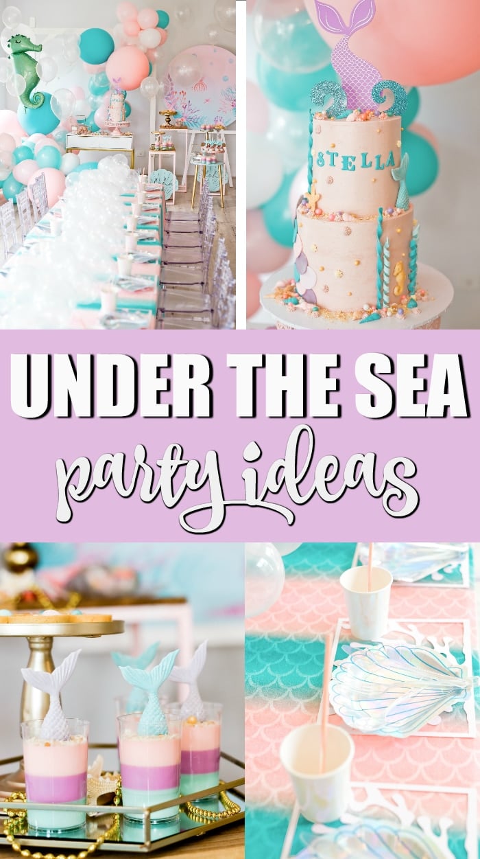 Under the Sea Mermaid Birthday Party - Pretty My Party