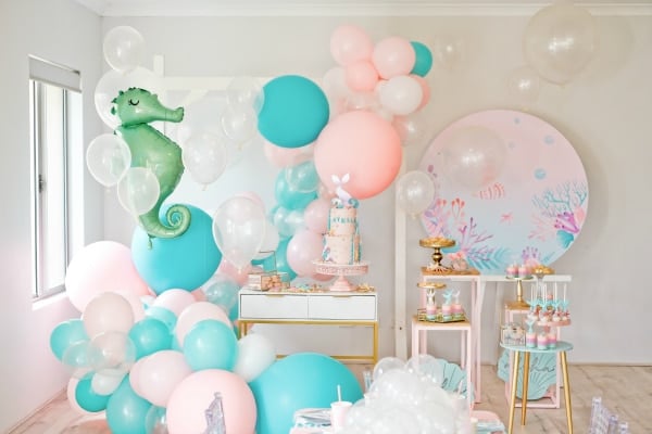 Under the Sea Mermaid Birthday Party - Pretty My Party