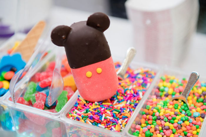 Mickey Mouse Ice Cream Pops