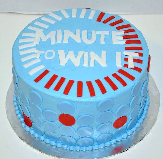 Minute To Win It Birthday Cake For Kids