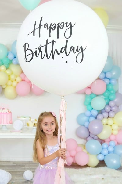 Sorbet Pastel Balloon Themed Party