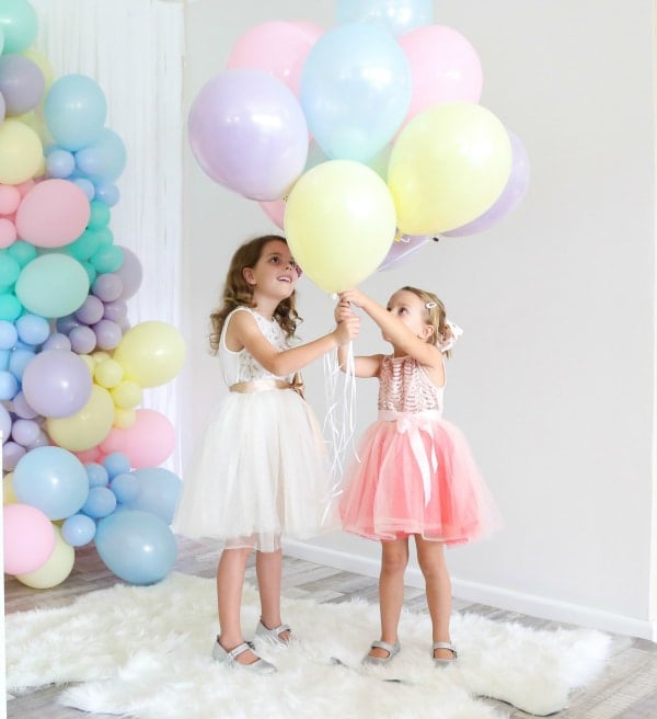Pastel Party Balloons
