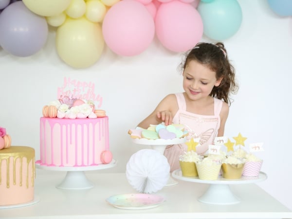 Pretty Pastel Party Desserts and Cakes