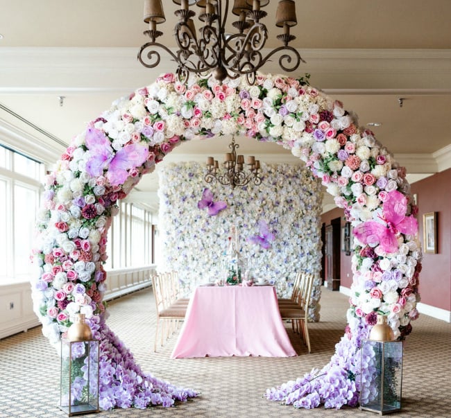 Gorgeous Fl High Tea Bridal Shower