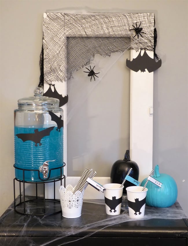 Halloween Party Drink Station