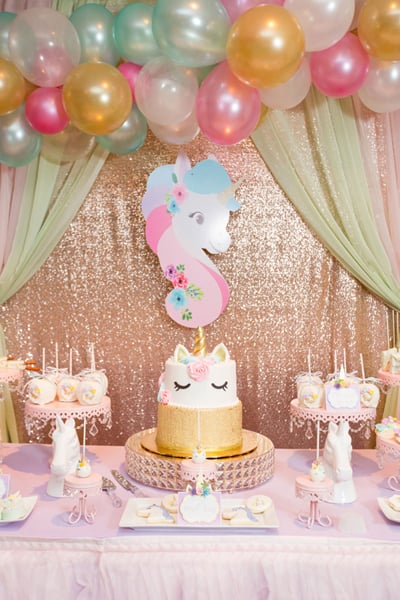 Sparkling Unicorn Birthday Party