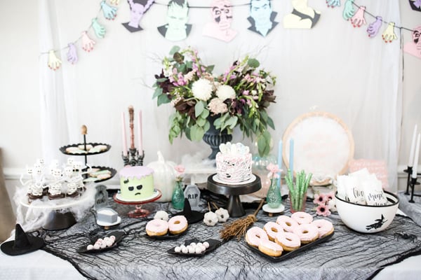 Monster Mash Sweets Table